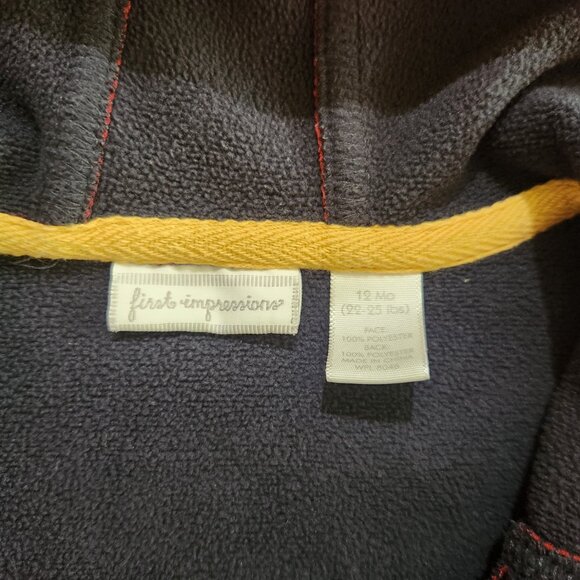 (2 Pcs) First Impression Red Jacket 12m + Genuine Kids Black 12m (BUNDLE# J1) - Picture 5 of 9